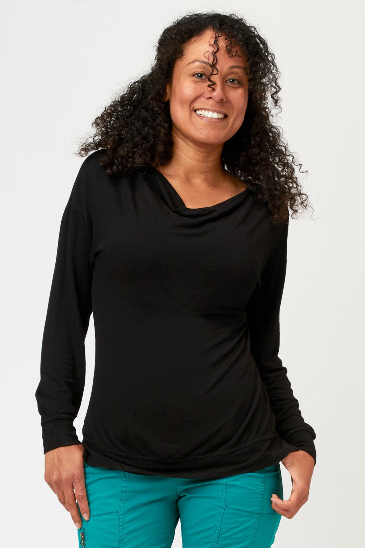 XCVI Dayo Cowl Neck Top