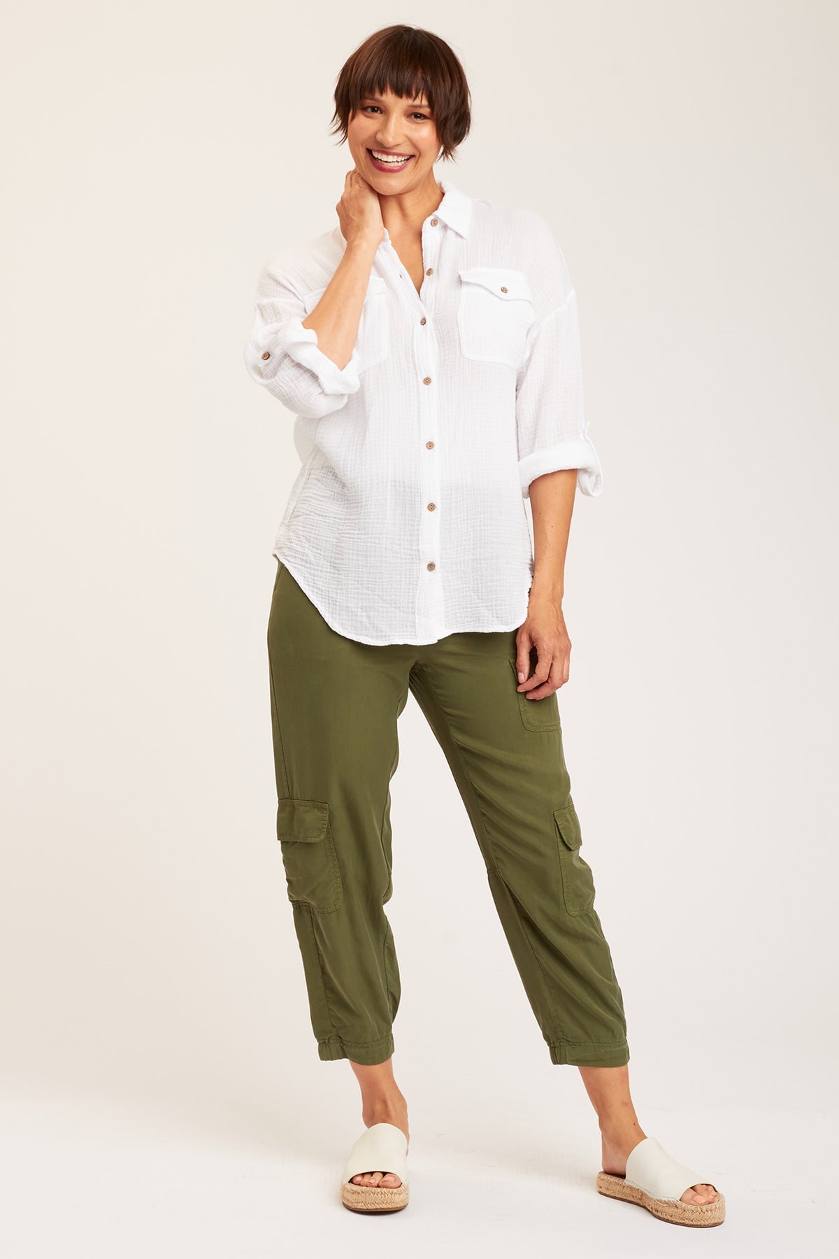 XCVI Wendell Button-Up