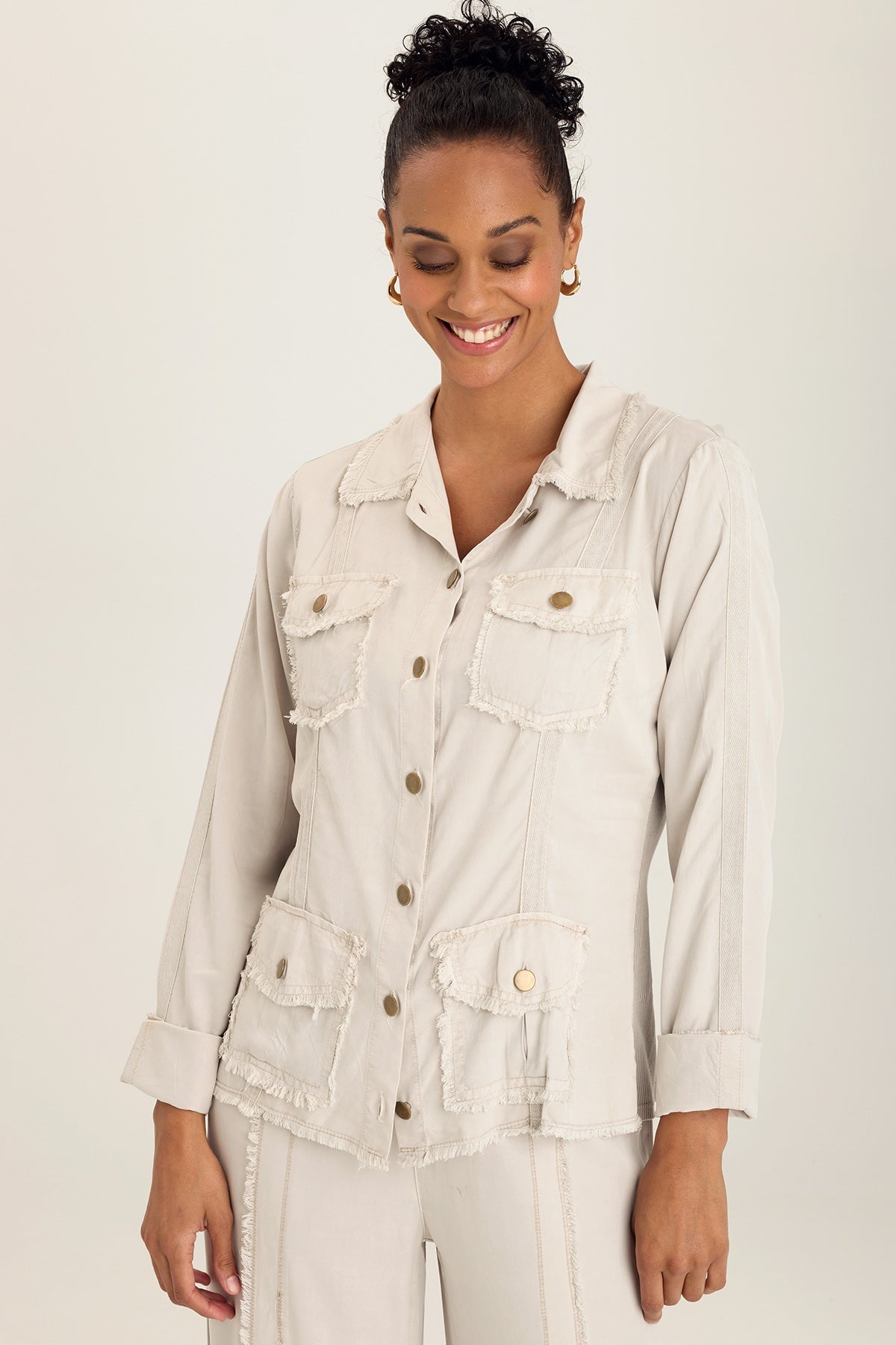 Wearables Twill Safari Jacket