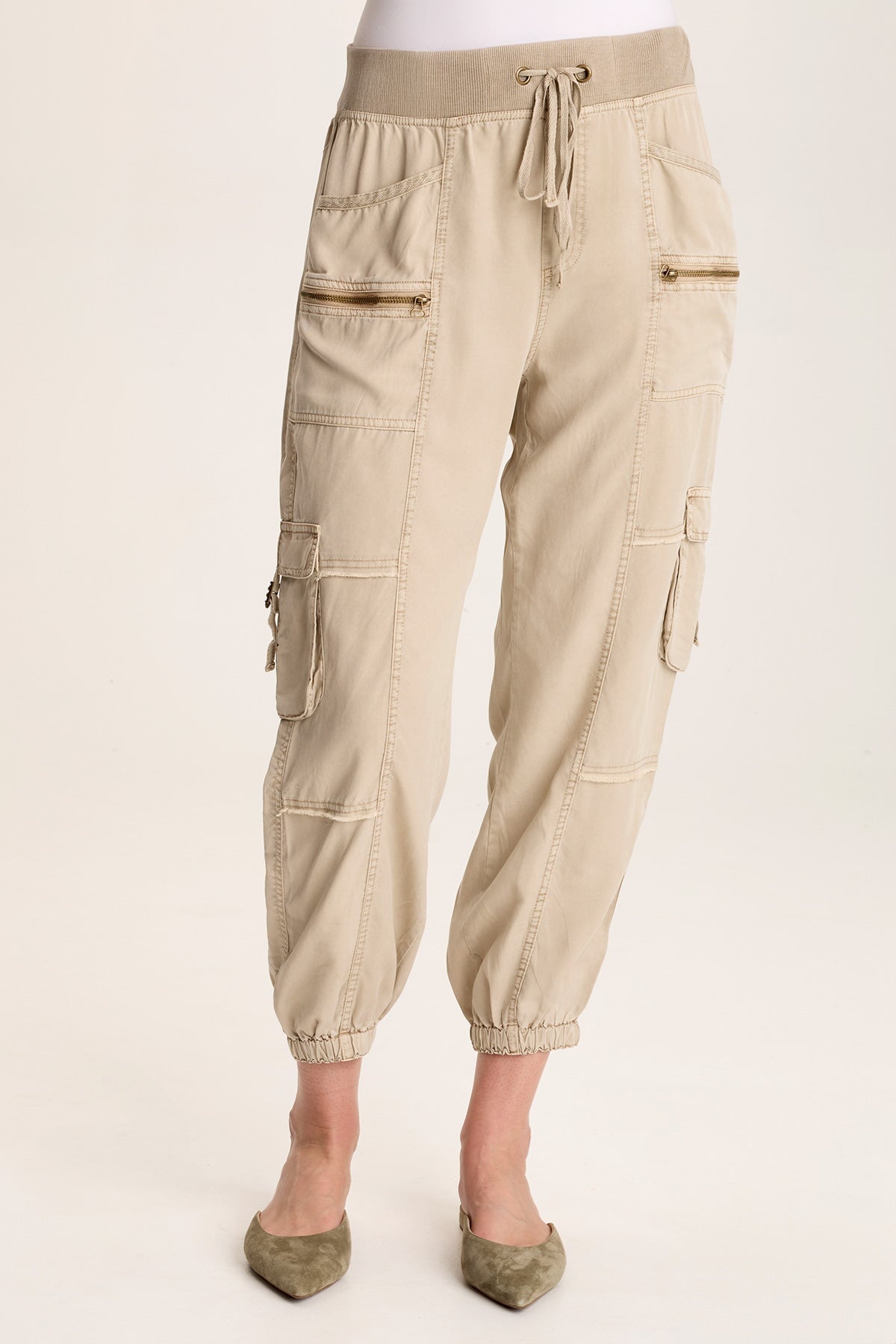 XCVI Hansa Twill Cargo Jogger Pant