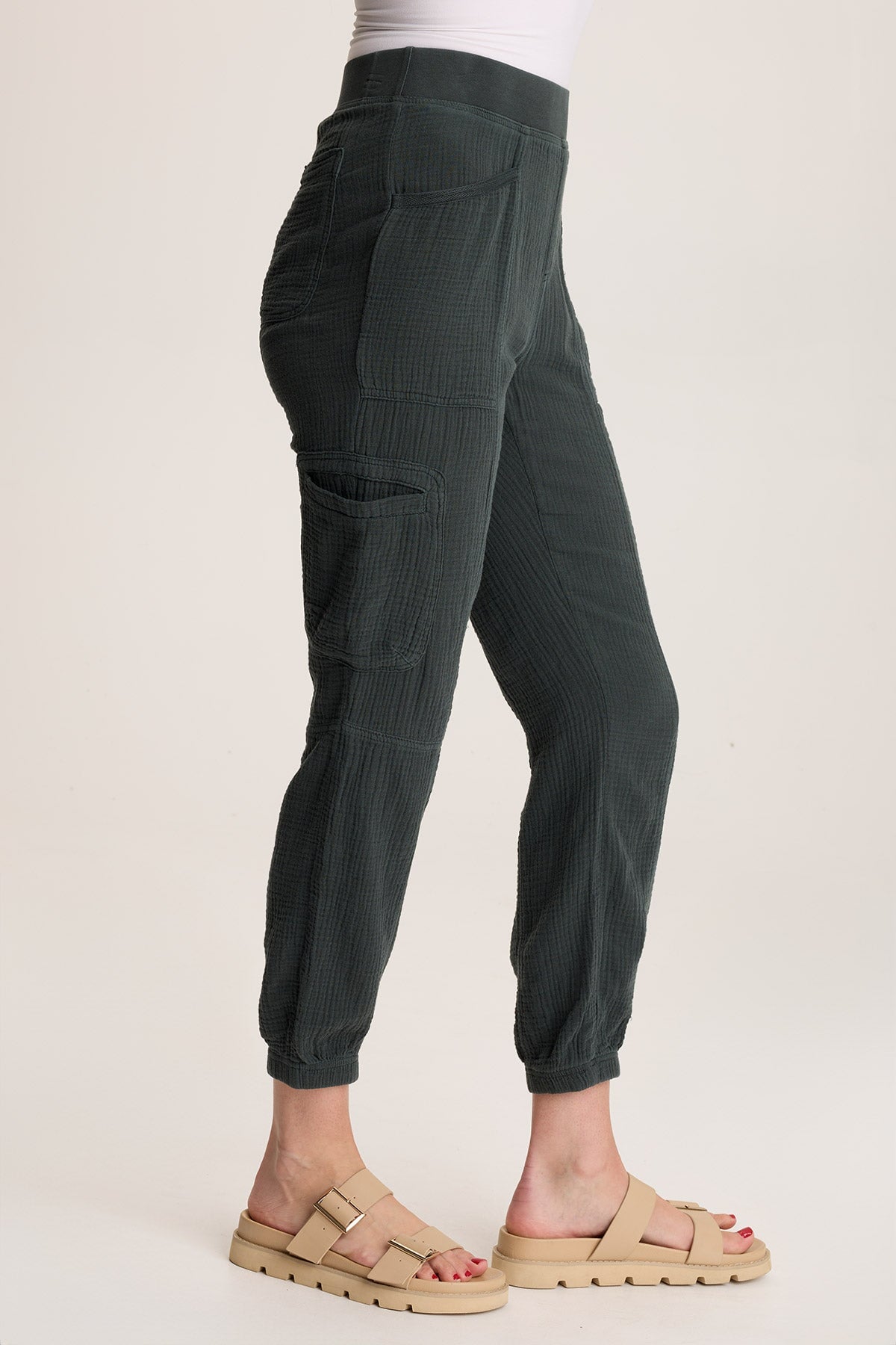 XCVI Hidalgo Plush Gauze Jogger