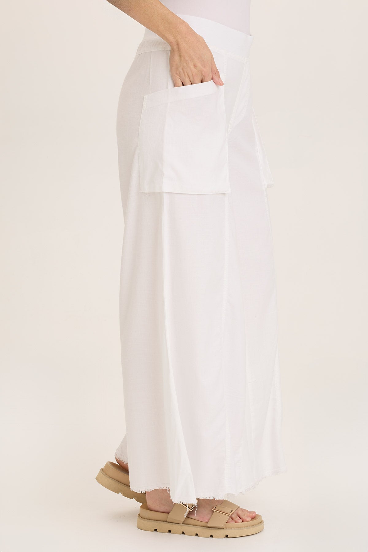 Wearables Desoto Ultra-Flare Wide Leg Pocket Trouser